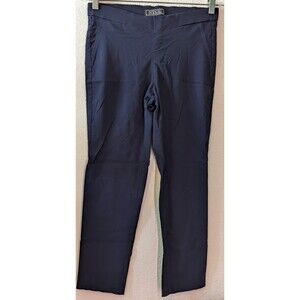 NYCC WOMEN Size 6 (29x25) STRETCH PULL ON PANTS STRAIGHT LEG SIZE Blue (883m)
